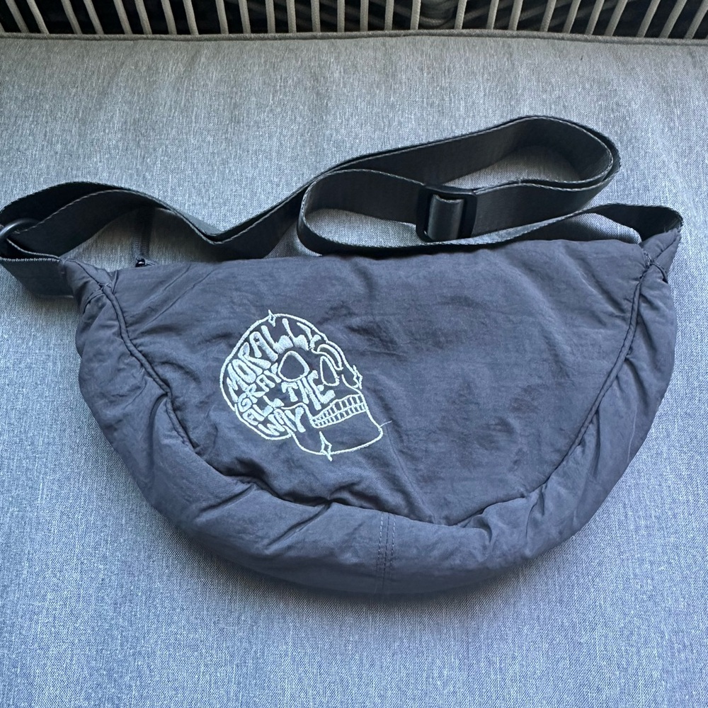 Morally Gray Crossbody Bag